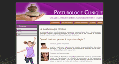 Desktop Screenshot of posturologie.pro