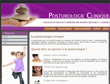 Tablet Screenshot of posturologie.pro